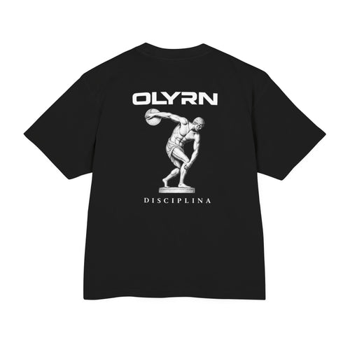 Disciplinā Basketball Tee — OLYRN Logo Athletic T‑Shirt