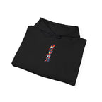 Hoodie — Retro Flame 'ILLER' Graphic Pullover